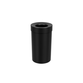 Lixeira com Aro Coza 9 Litros Preto