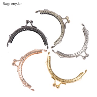 Bagreny 8,5cm Armação Metálica Redonda Bolsa Com Alça Trava Ferragens BR em Oferta na Shopee