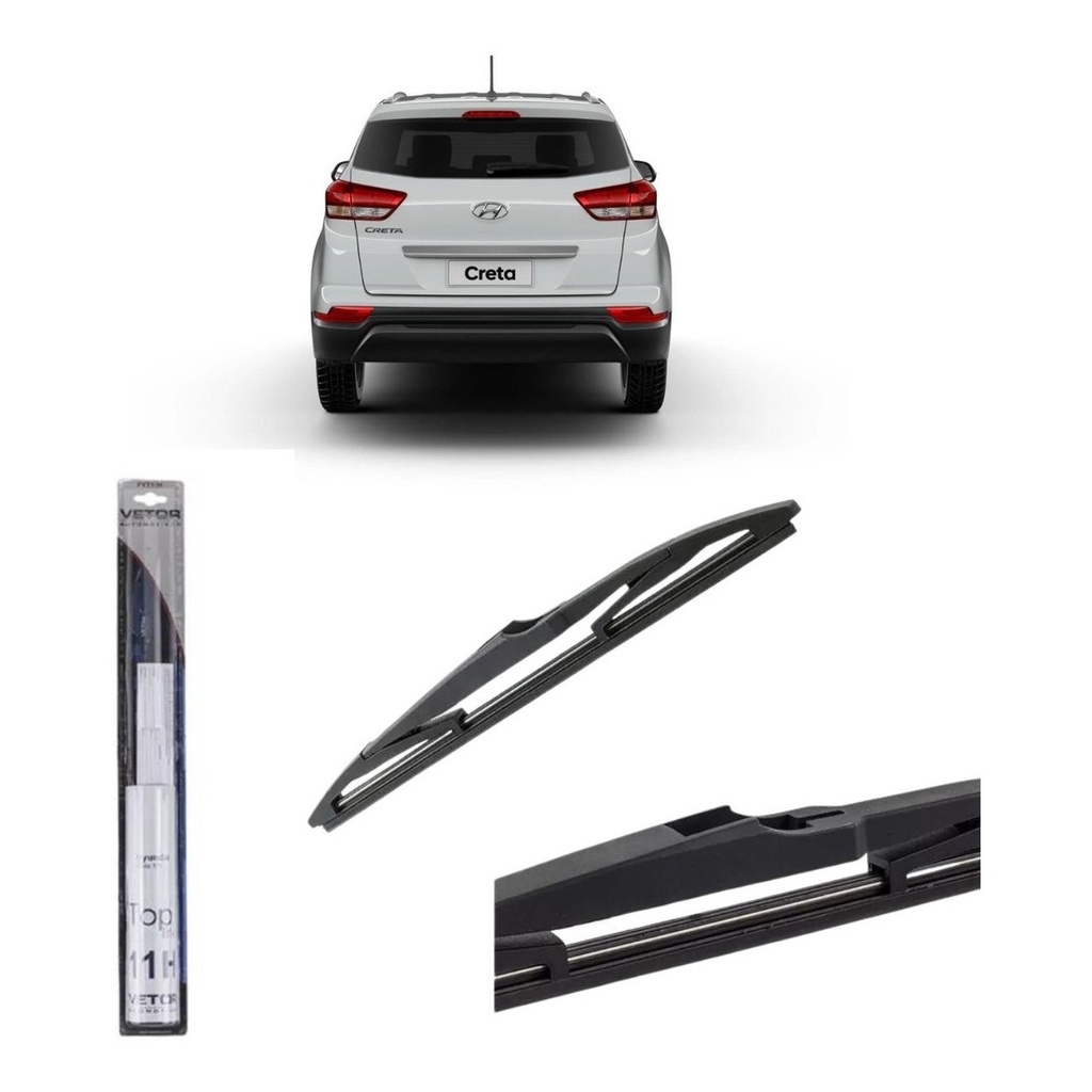 Palheta Limpador Traseiro Creta 2017 A 2020 em Oferta na Shopee
