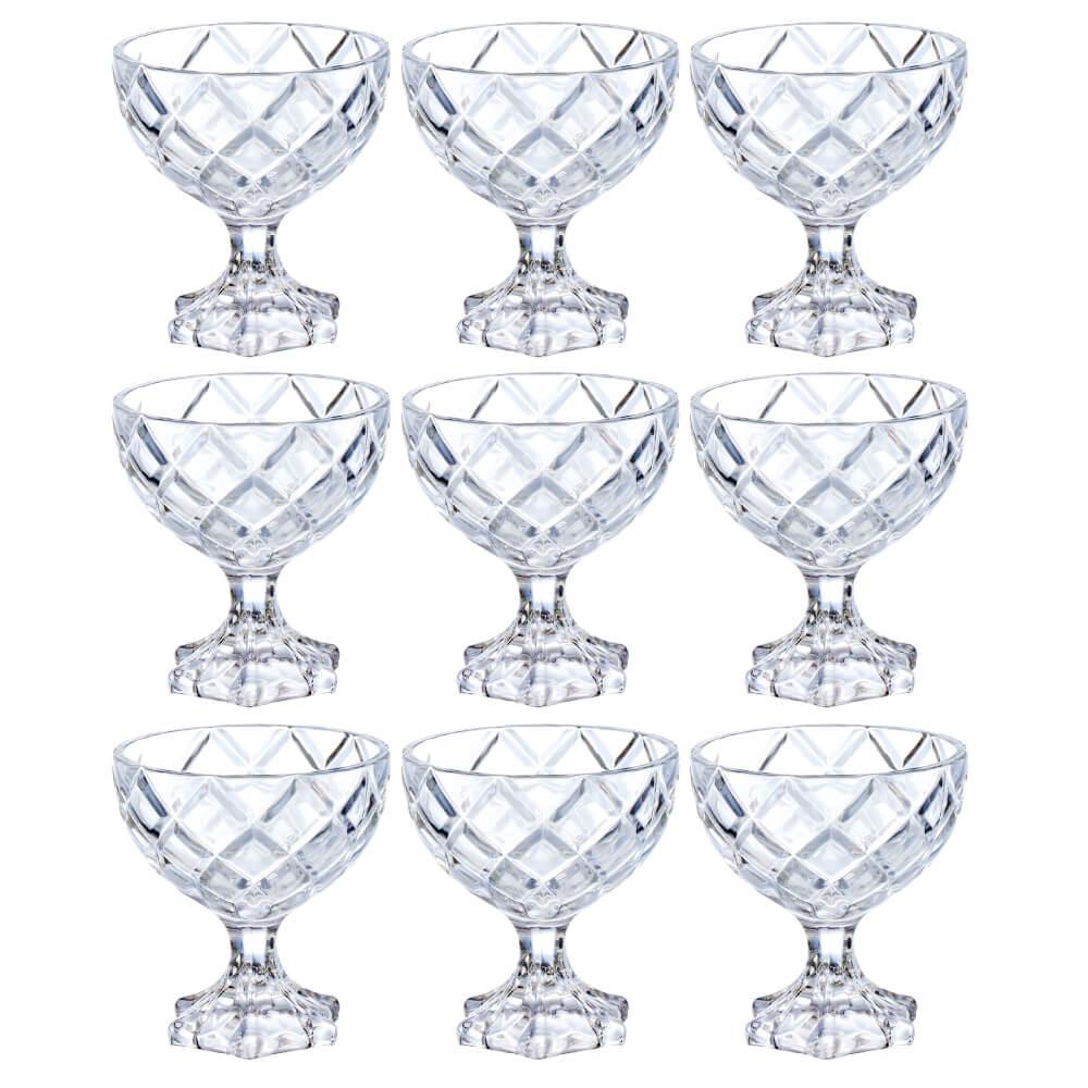 Taças De Sobremesa Em Vidro Pineapple 170ml 9 Peças - Hauskraft em Oferta na Shopee