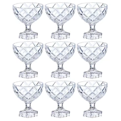 Taças De Sobremesa Em Vidro Pineapple 170ml 9 Peças - Hauskraft