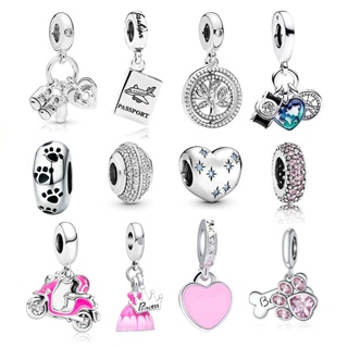 Pulseira Berloque Prata 925 Encantos Círculo Completo De Diamantes Pingente Para Pulseira Acessórios em Oferta na Shopee