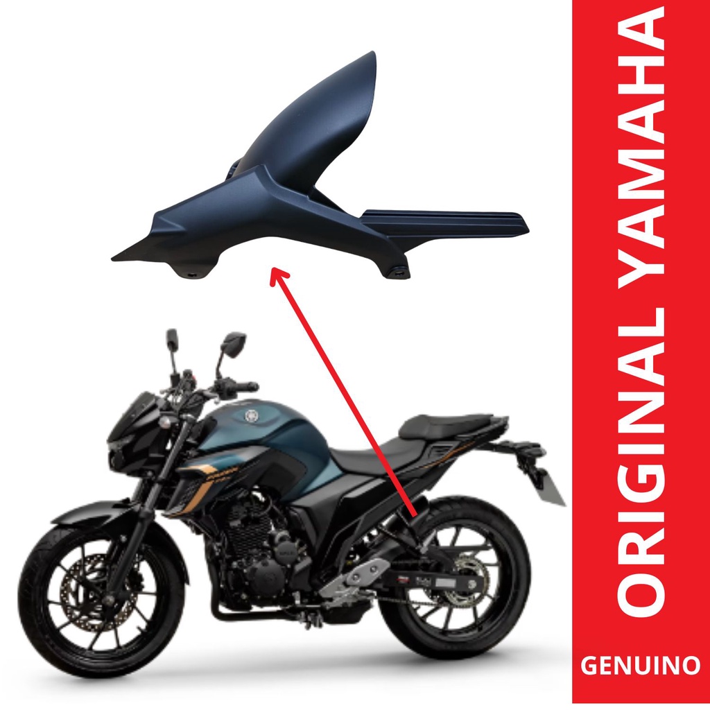 PARA-LAMA TRASEIRO CAPA CORRENTE ORIGINAL YAMAHA FZ25 FAZER 250