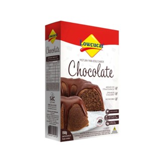 PO PARA PREPARO DE BOLO ZERO ACUCAR CHOCOLATE LOWCUCAR 150G
