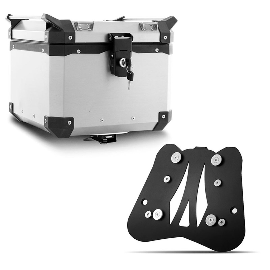Baú+Base De Fixação Top Case 35 L Super Adventure Crf 1000 Africa Twin 2016/18