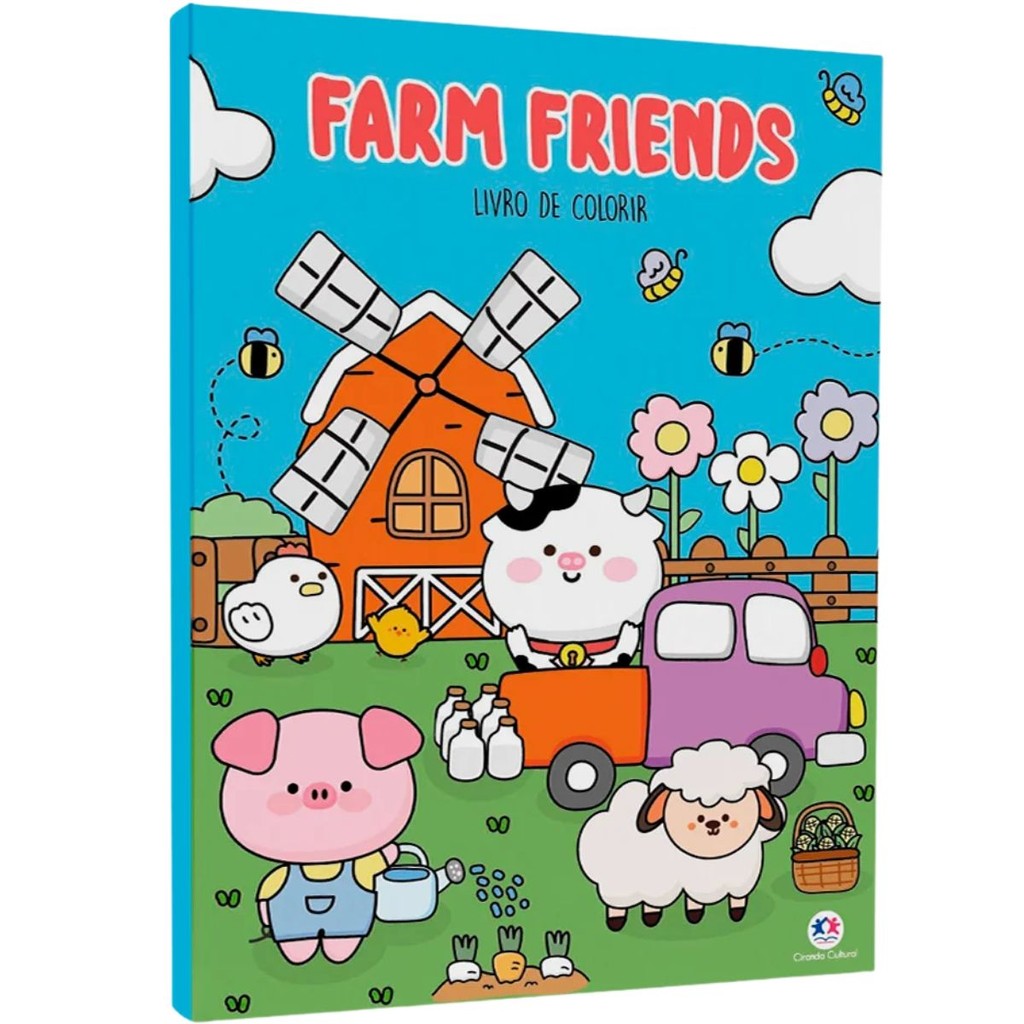 Farm Friends | Livro de Colorir