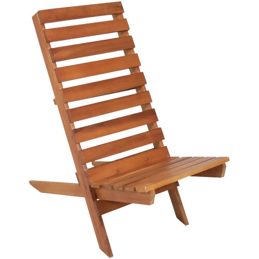 Cadeira Espreguiçadeira Desmontável de Madeira Sunset BEL em Oferta na Shopee