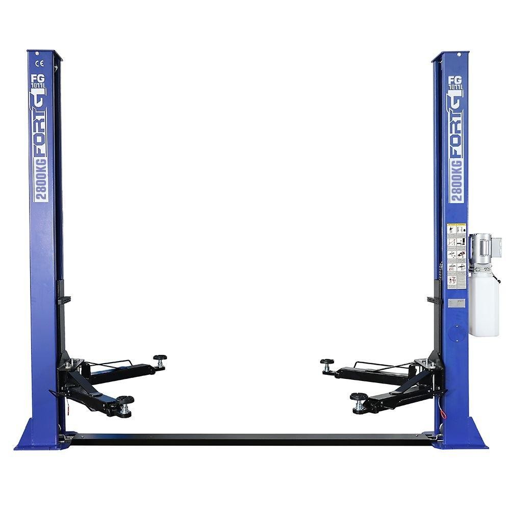 Elevador Hidráulico 2.8 Toneladas 220V Trifásico Azul FortG