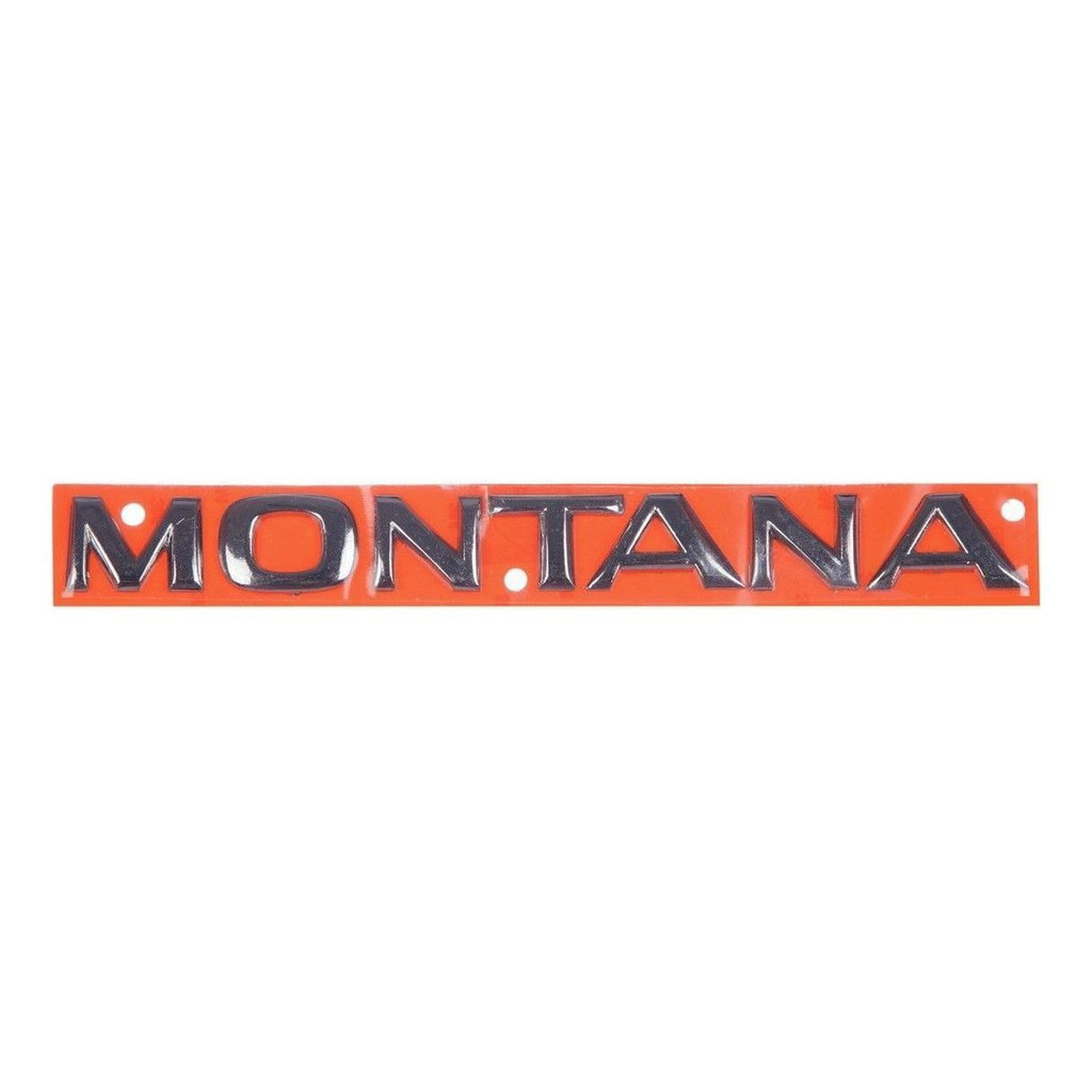 Emblema *montana* Tampa Traseira- Montana 2004 A 2007