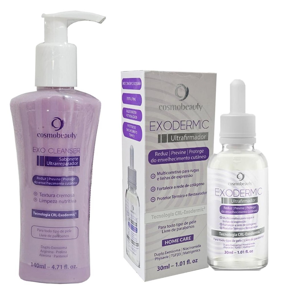Kit Exo Cleanser + Exodermic Cosmobeauty