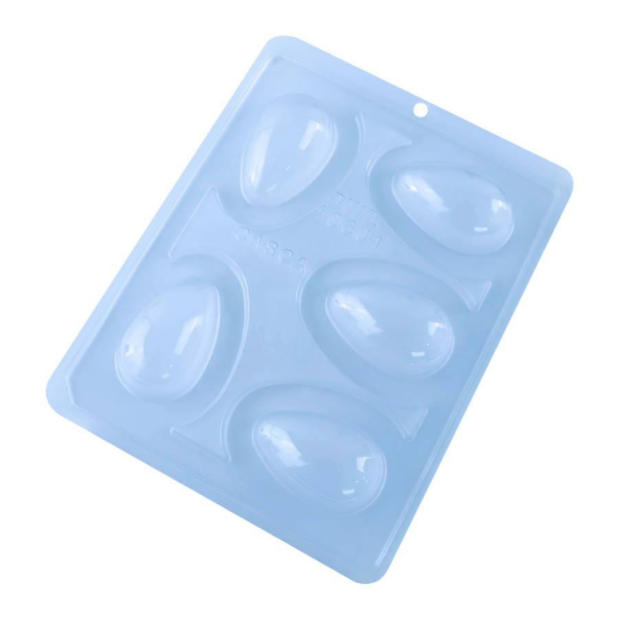 Forma de Acetato Especial Ovo Liso Casca Fina 50g - Ref.10601 - 1 unidade - BWB - Rizzo - Home & Living