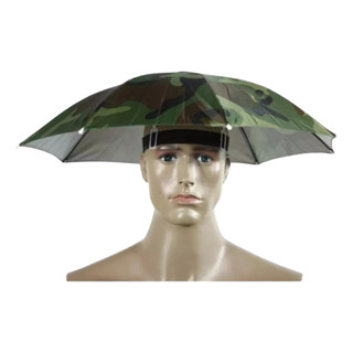 Guarda-sol Chuva De Cabeça Camuflado Pesca  (75 Cm Diâmetro) em Oferta na Shopee