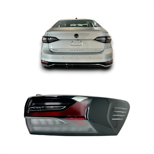 Lanterna Traseira Ld Novo Virtus 2024 2025 Original Vw + Nf em Oferta na Shopee