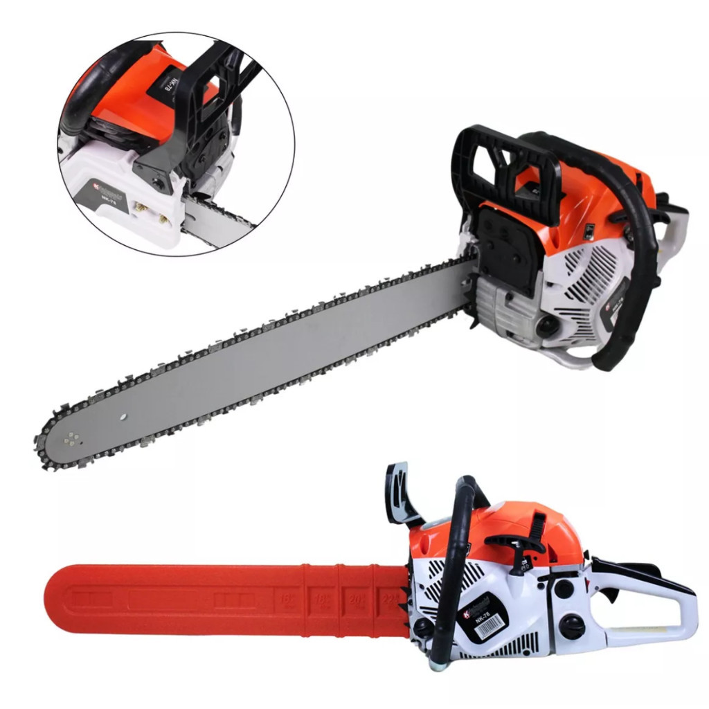 MOTOSSERRA A GASOLINA 78CC SABRE 22 POLEGADAS 55CM MOTO SERRA NAKASAKI em Oferta na Shopee