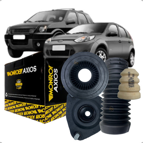 Kit Amortecedor Dianteiro Axios Fiesta 2002 2003 2004 A 2014 Ecosport 2003 2004 2005 2006 A 2012