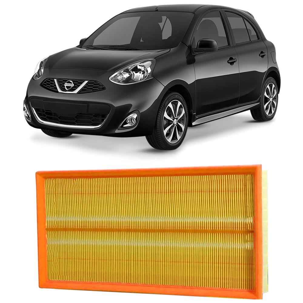 Filtro Ar Nissan March 1.6 2012 A 2018 Tecfil em Oferta na Shopee