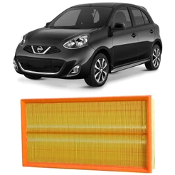 Filtro Ar Nissan March 1.6 2012 A 2018 Tecfil