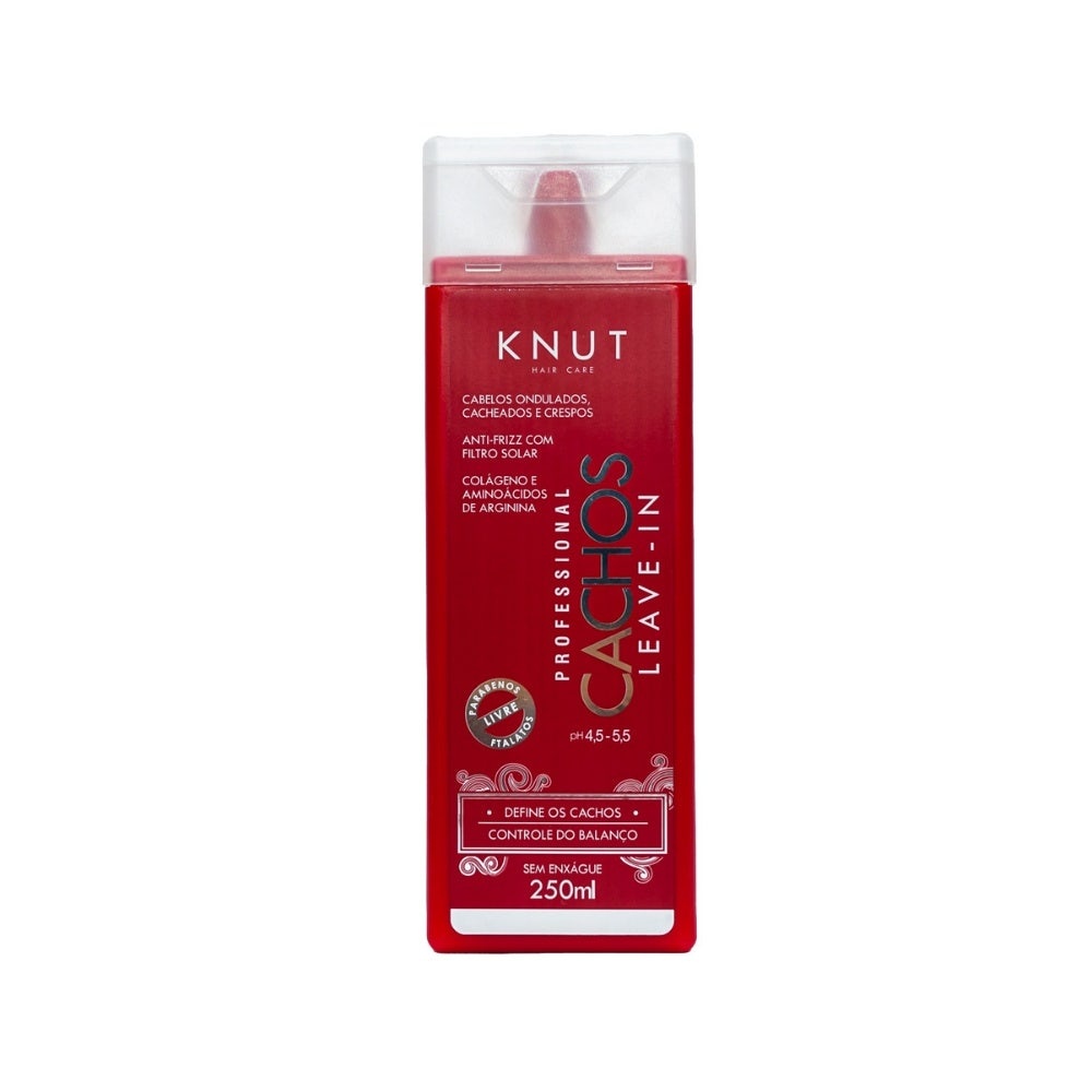 Creme Para Pentear Leave In Cachos Knut 250ml
