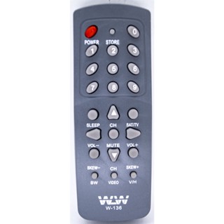 Controle Remoto Receptor Century Super Color W136 S236 Controle Remoto Receptor Century Super Color W136 S236