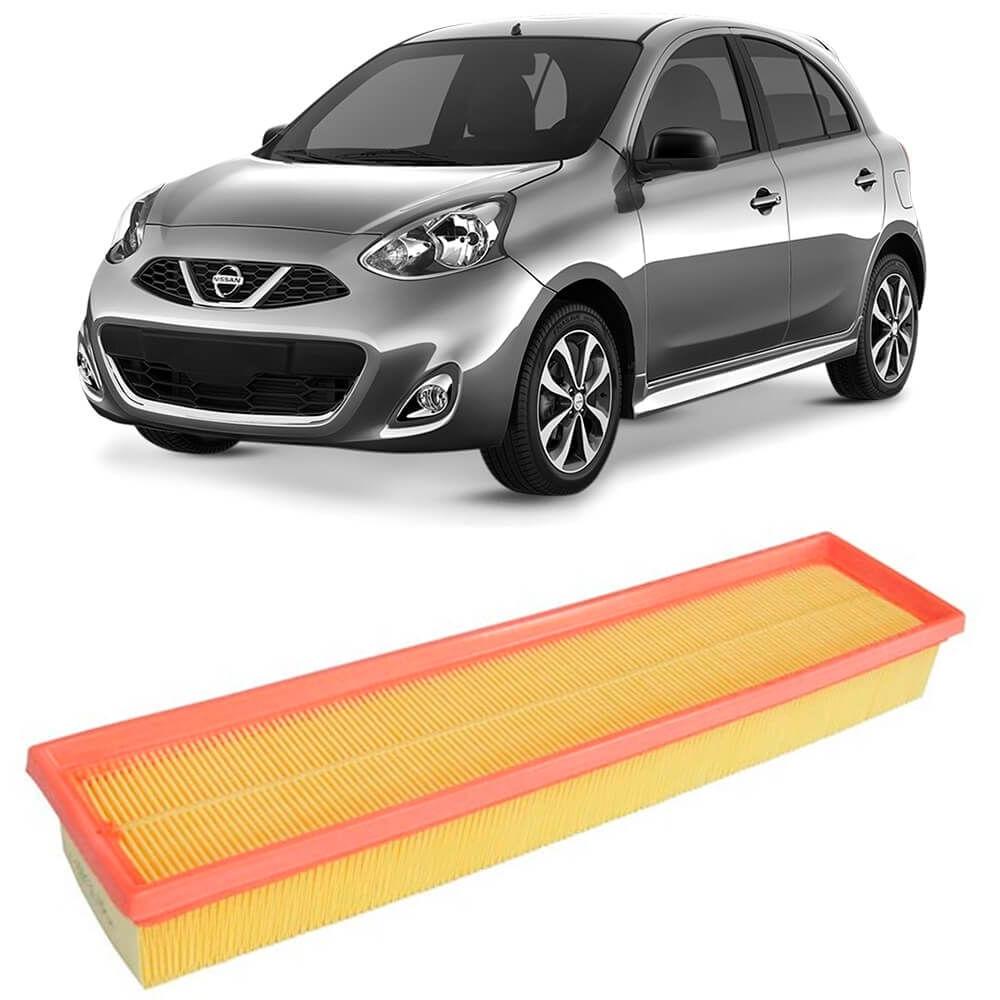 Filtro Ar Nissan March 1.0 2013 A 2015 Metal Leve - Spare Parts and Accessories for Vehicles