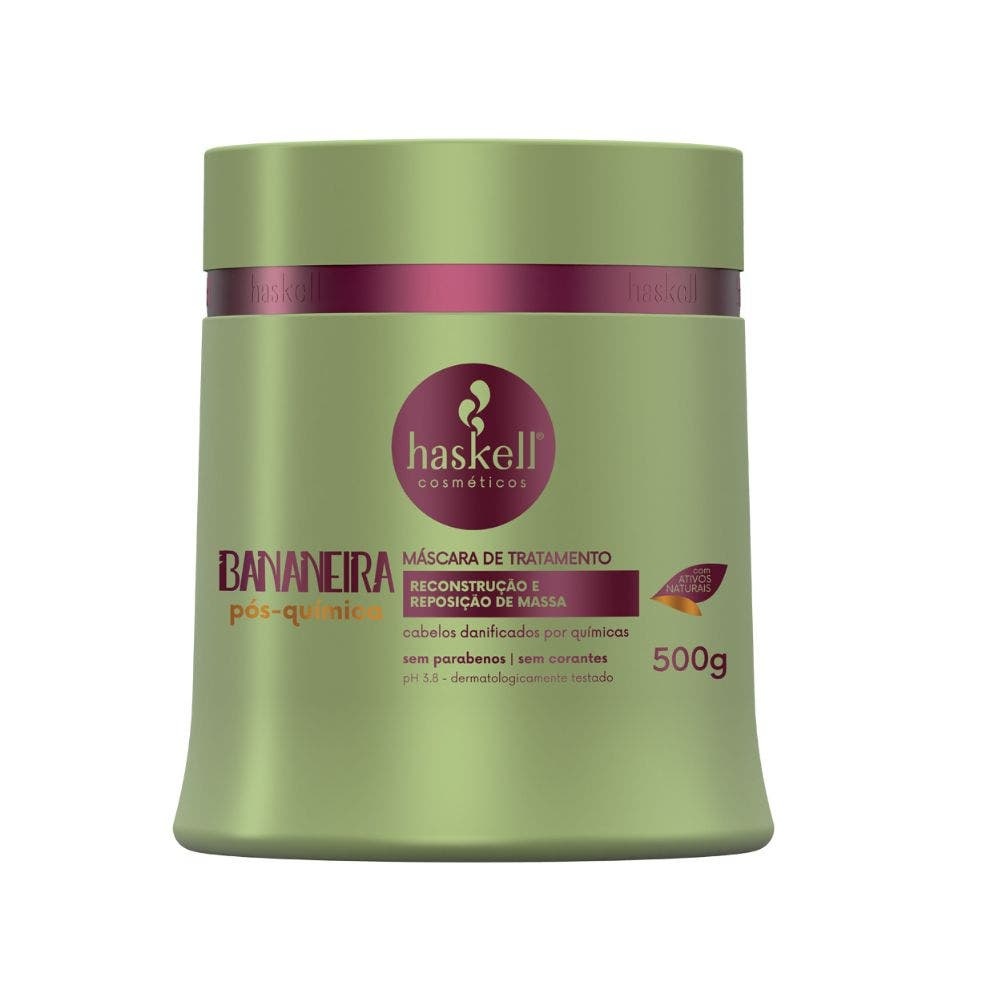 Máscara De Tratamento Haskell Bananeira 500g em Oferta na Shopee