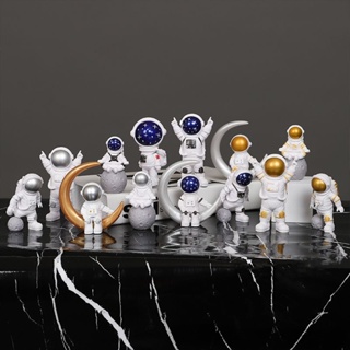 Acessórios de mesa de astronauta de astronauta/Modelo de decoração de presente de aniversário para crianças em Oferta na Shopee