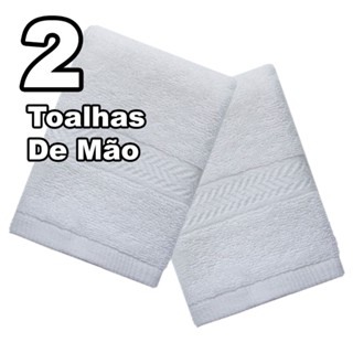 Kit 2 Toalhas De Mão Neo Para Boca Rosto Social Escolar Academia Promoção