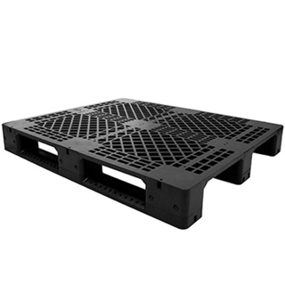 Smart Pallet com 3 Runners Preto 1000x1200x150mm em Oferta na Shopee