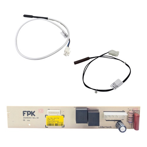 Placa + Sensor + Fusível Bosch Kdn42 Kdn47 Rfct451 110v