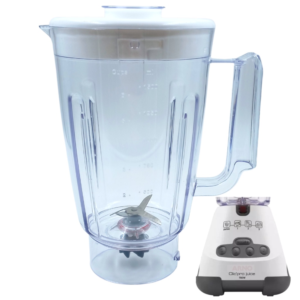 Jarra Copo de Liquidificador Arno Faciclic Juice Resistente