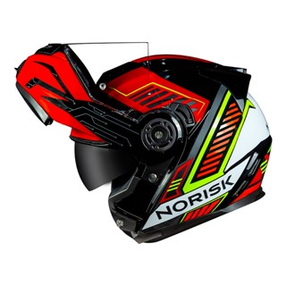 Capacete Norisk Route Ff345 Charge Vermelho