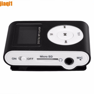JIAQI1 Mini MP3 Player Portátil Clip LCD Tela Bateria De Lítio Leitor De Música Esportiva em Oferta na Shopee