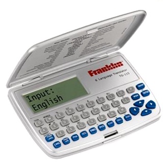 Tradutor Eletrônico Franklin Tg115 8 Idiomas Calculadora Conversor de Moedas e Métrico em Oferta na Shopee