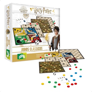 Jogo de Tabuleiro Harry Potter Clássicos com Baralho de 2 a 4 Jogadores Copag - 30724 em Oferta na Shopee