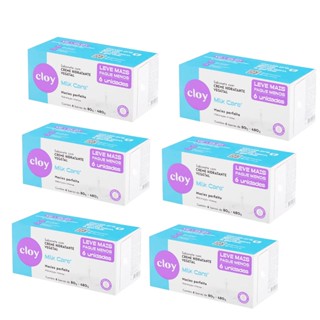 Kit 6 Pacotes De Sabonetes Ultra Hidratante Cloy Beauty Milk Care 80g - 6 Unidades