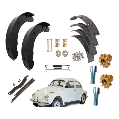 Kit Reparo Patim Freio Roda Traseira Direita Fusca 5 F. em Oferta na Shopee