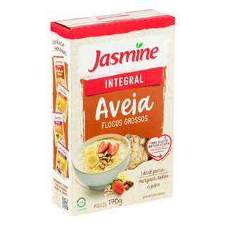 Aveia em Flocos Grossos Jasmine Integral 170g