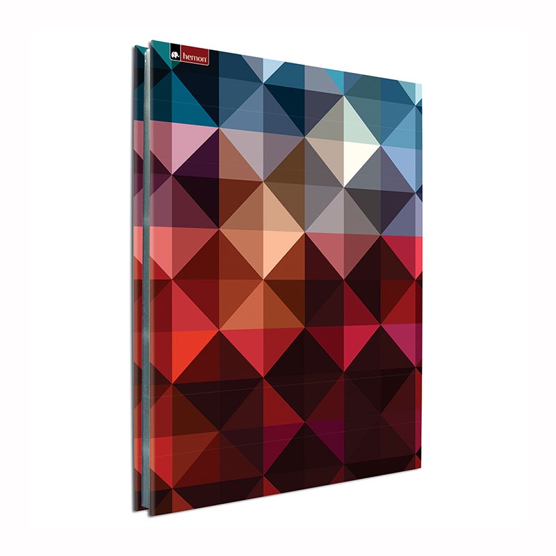 Pasta catálogo ofício 0187-8 abstrato com 25 plásticos Hemon em Oferta na Shopee