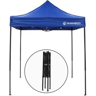 Tenda Gazebo Pagoda Estrutura Aço 2x2mts Azul - Guepardo