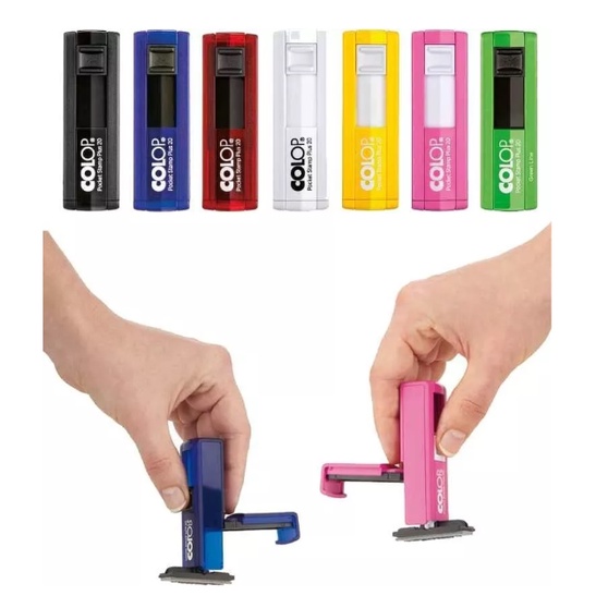 Carimbo de bolso PERSONALIZADO - Colop Pocket plus 20 | Carimbo Pocket