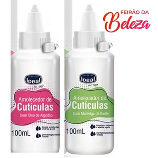 Amolecedor De Cutículas Com Manteiga De Karité, algodão ou Lavanda Ideal 100ml em Oferta na Shopee