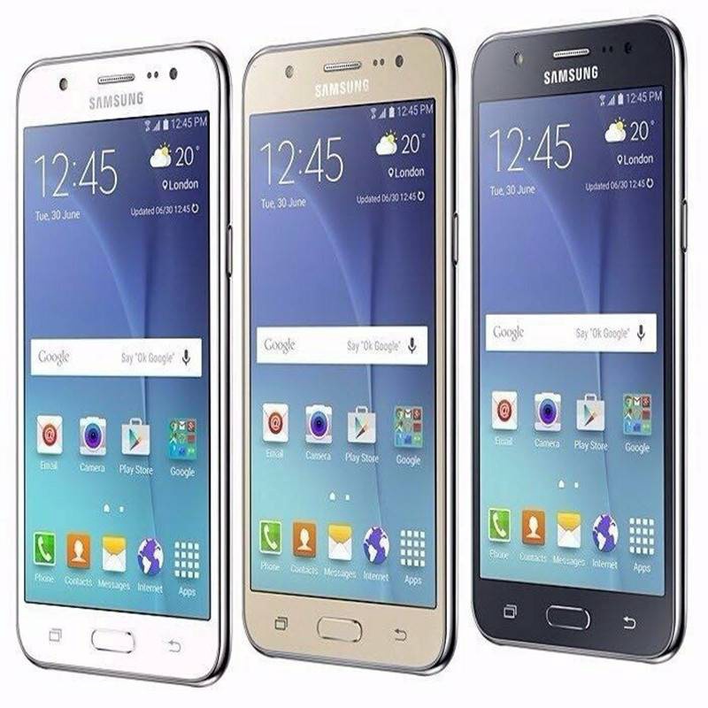 Samsung Galaxy J700 100 % Original Octa-Core Androide 16G Operação Perfeita Decorações Smartphone