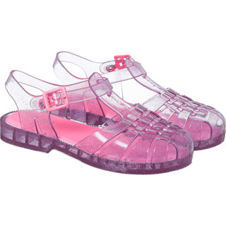 Sandália  Infantil menina GLITTER ROSA escolar Camin
