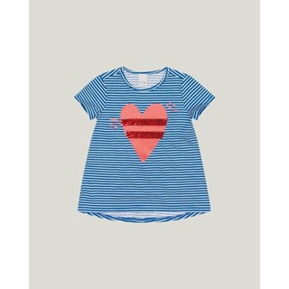 Blusa Coração Meia Malha Menina Malwee Kids