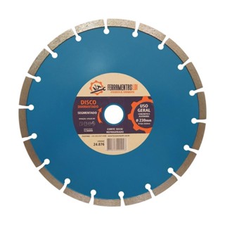 Disco Diamantado 9 Polegadas 230mm Segmentado Furo 22mm Ferramentas LDI em Oferta na Shopee