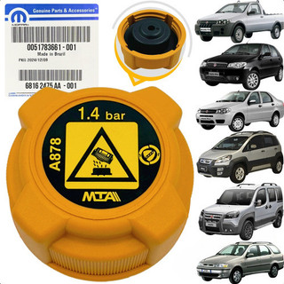 Tampa Reservatório Palio Strada Fire Original Fiat 1.4 Bar em Oferta na Shopee