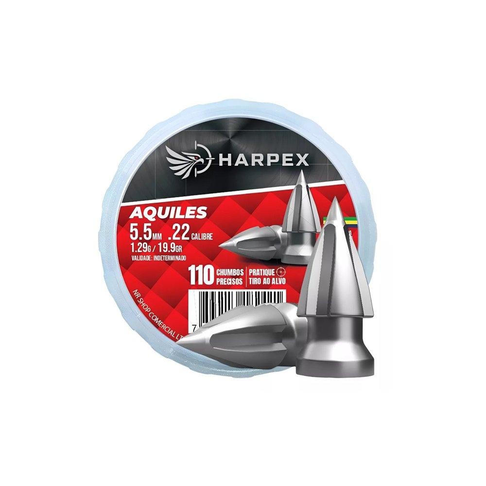 Chumbinho Aquiles 5.5mm alto poder de perfuração e em Oferta na Shopee