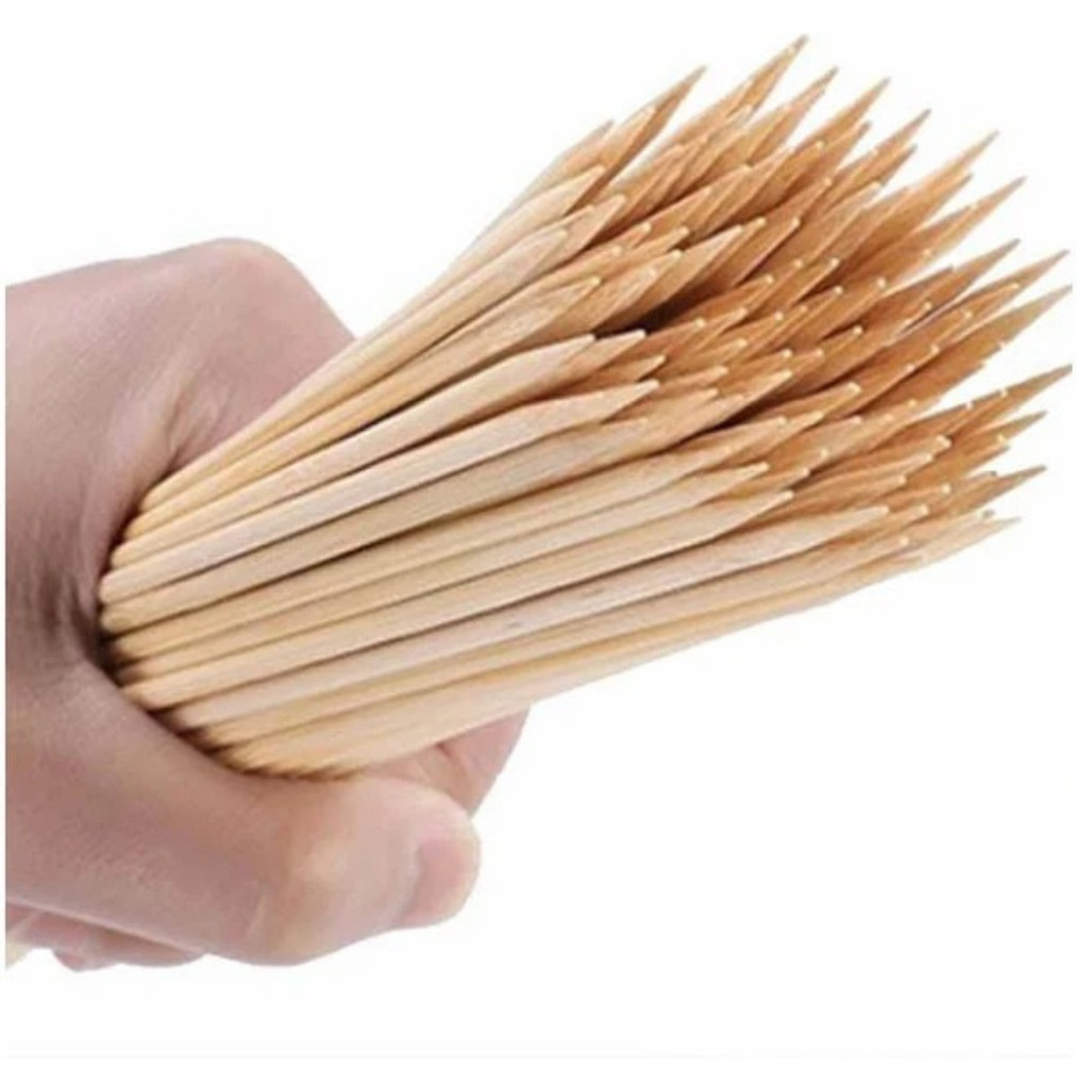 Espeto De Churrasco Bambu A Granel Espetinho 1000un Inoven