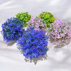 Buquê mini bonsai color decorativo para arranjos flores artificiais
