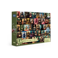 Quebra-Cabeça IA Monaverso 1000 Peças - Toyster
